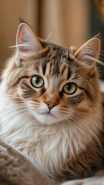 猫咪高清写实手机壁纸
