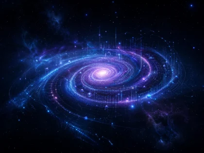 数据星河未来科技平板壁纸