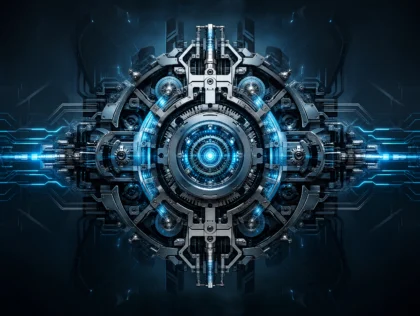 未来机械结构科技壁纸