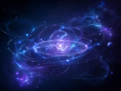 虚拟星空未来科技平板壁纸