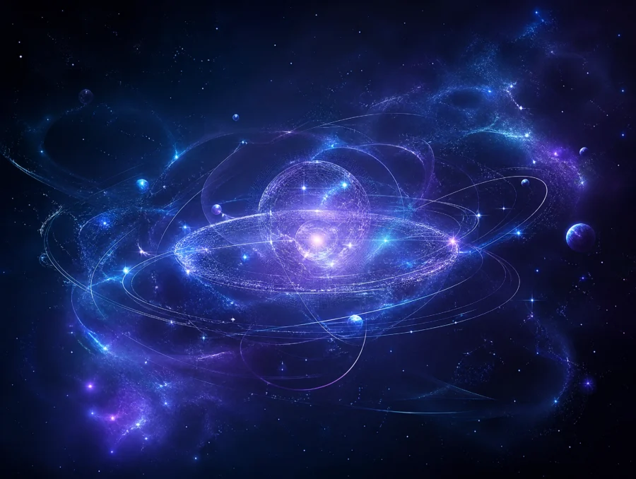 虚拟星空未来科技平板壁纸