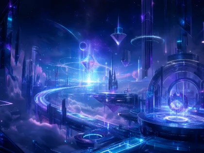 科技幻境平板壁纸
