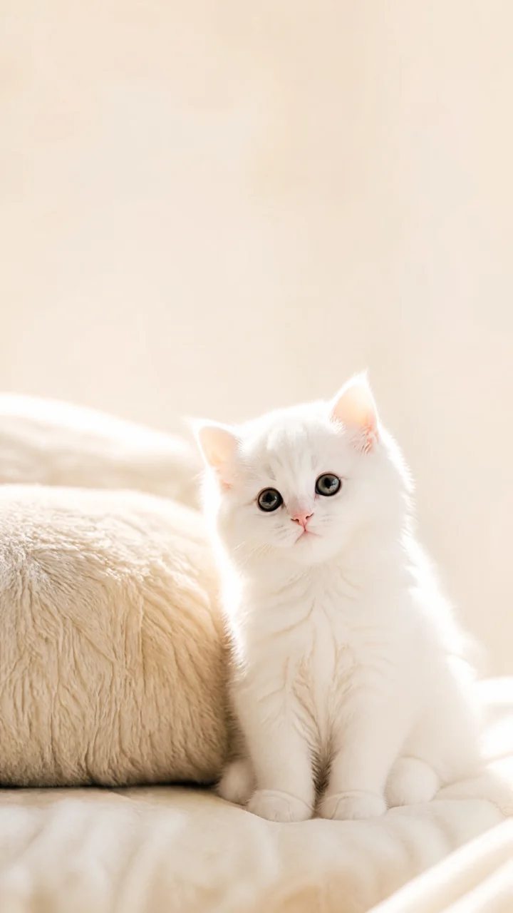 乖巧小猫治愈手机壁纸