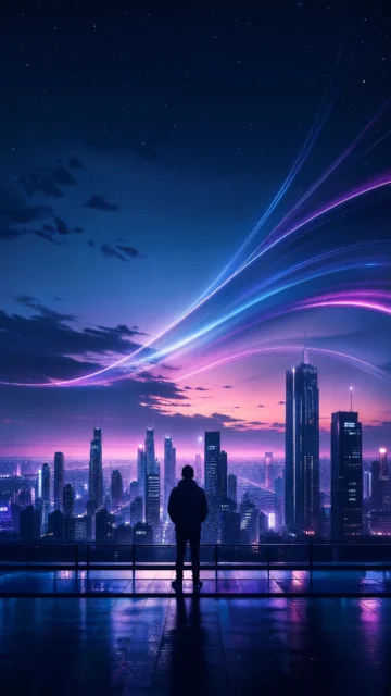 2016霓虹时光手机壁纸