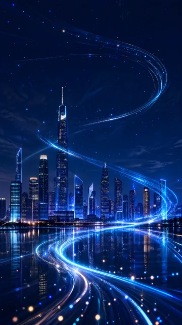 2020 霓虹未来城市手机壁纸