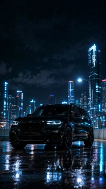 宝马X7 M50i夜色豪华SUV手机壁纸