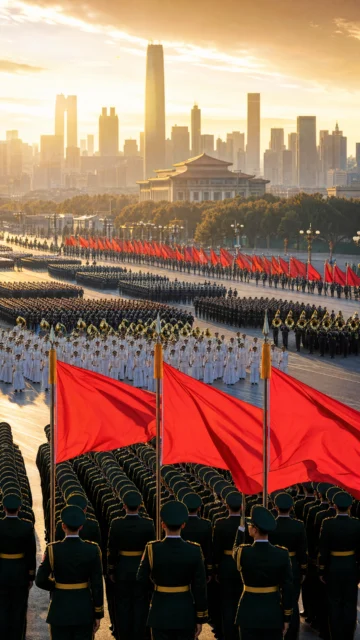 93阅兵庄严纪念手机壁纸