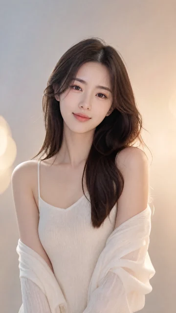 清新优雅美女手机壁纸