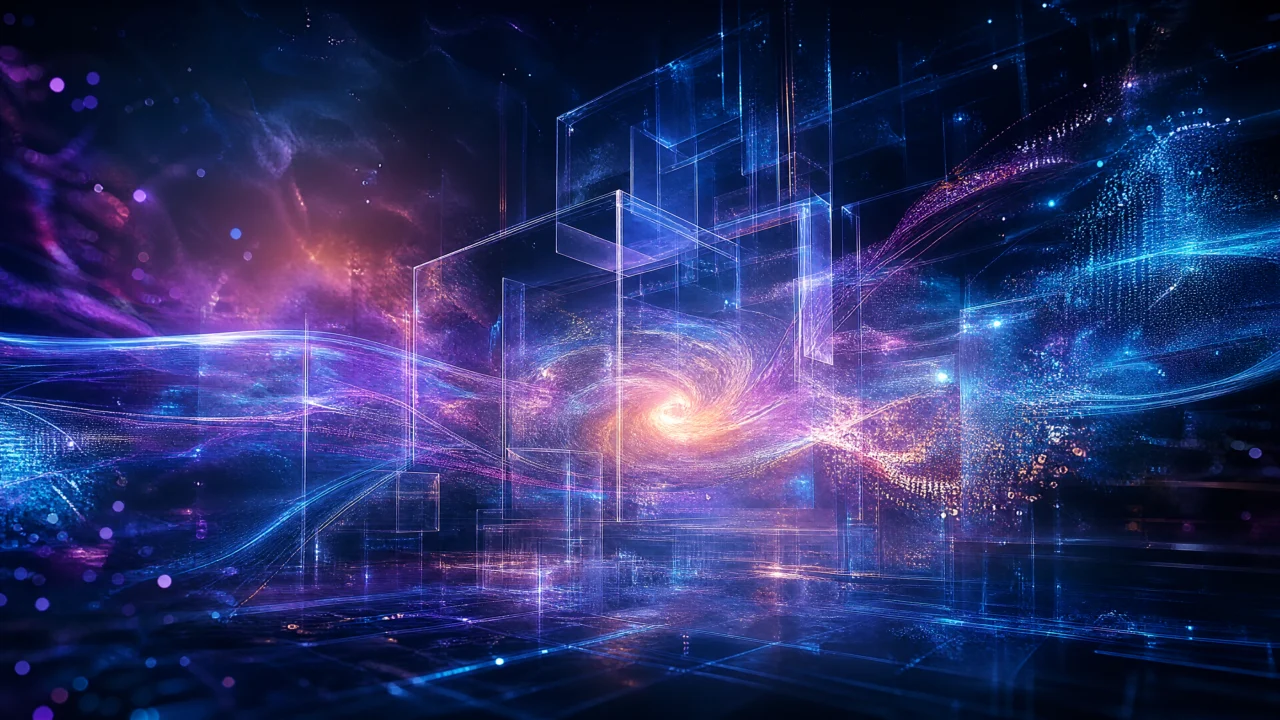 未来灵感数字光域桌面壁纸