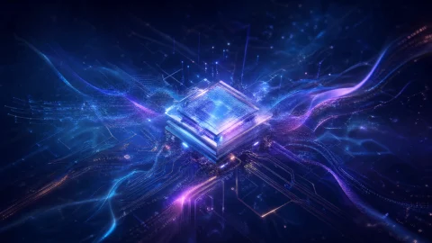 未来智能元素桌面壁纸