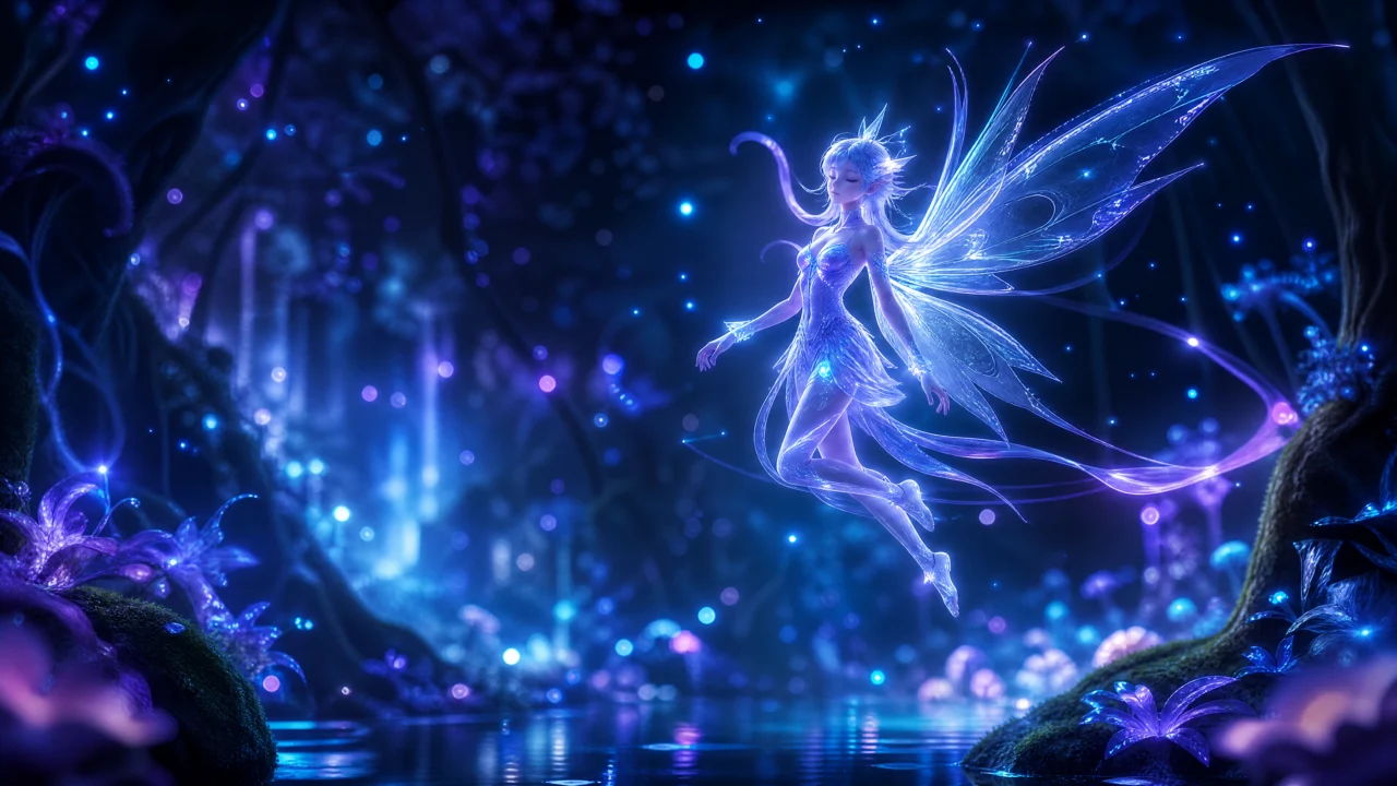 幻光精灵梦境桌面壁纸