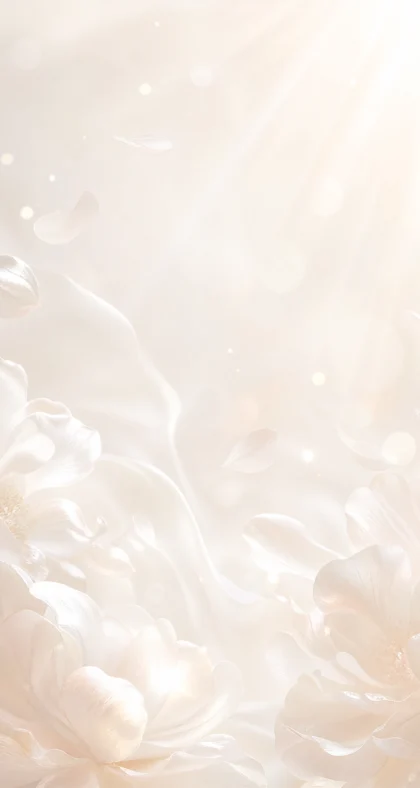 白皙珍珠光感平板壁纸