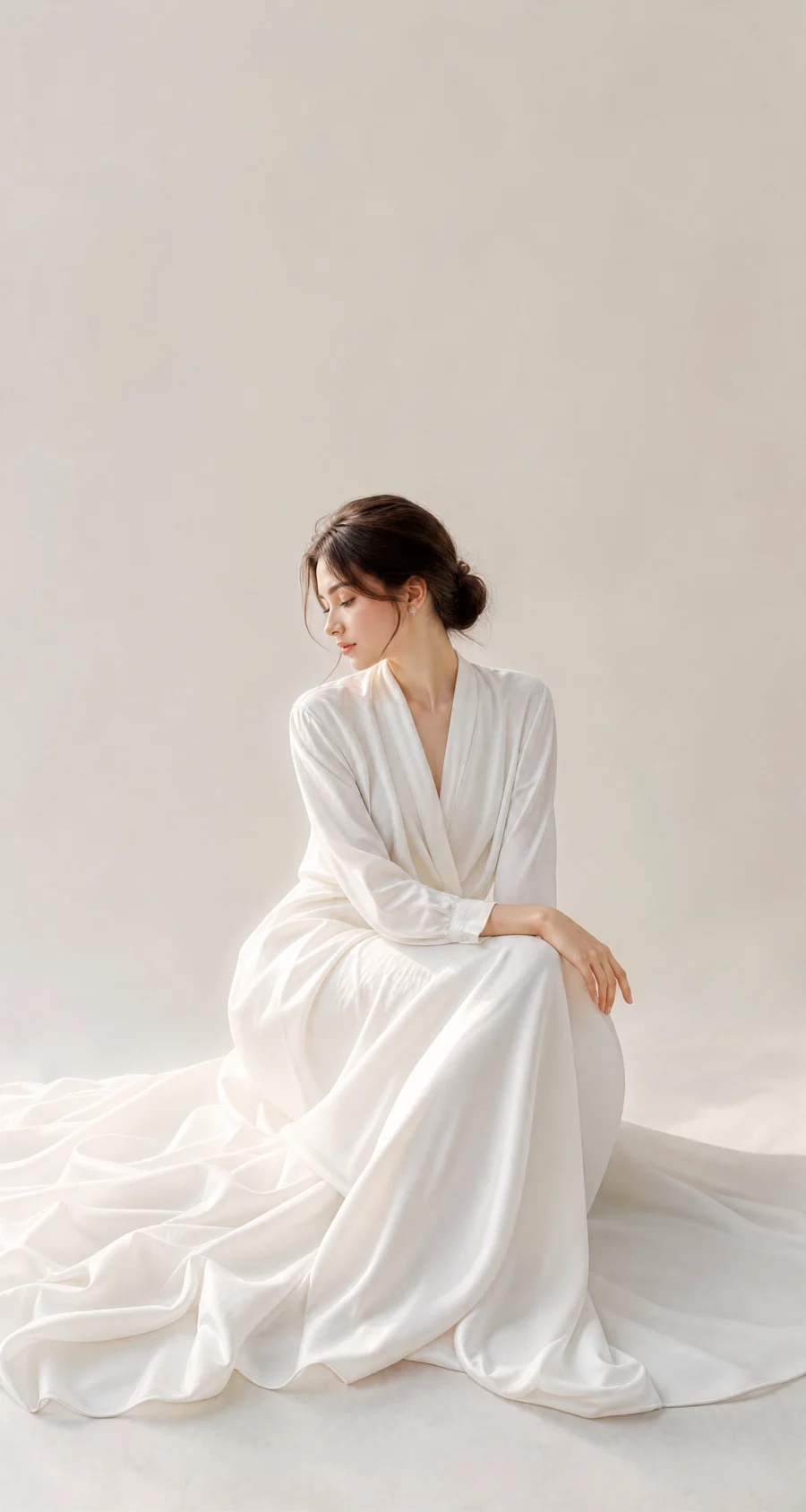 白色服装优雅平板壁纸