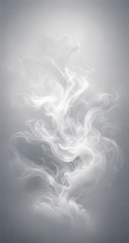 白色烟雾抽象平板壁纸