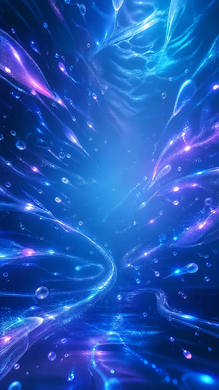 弹幕海洋手机壁纸