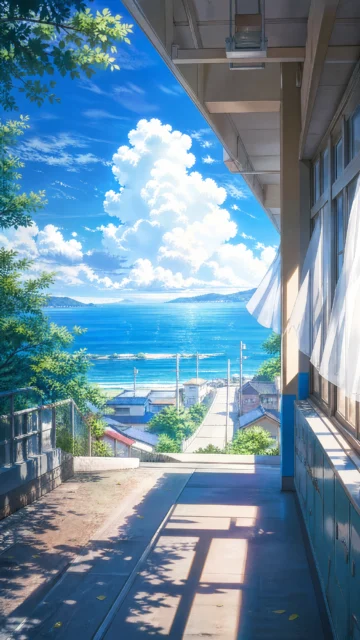 夏日番剧清爽手机壁纸