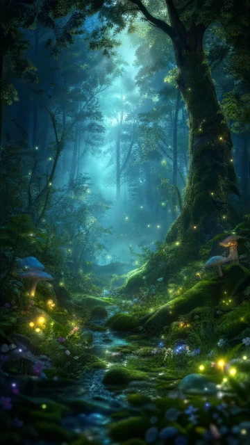 梦幻森林手机壁纸