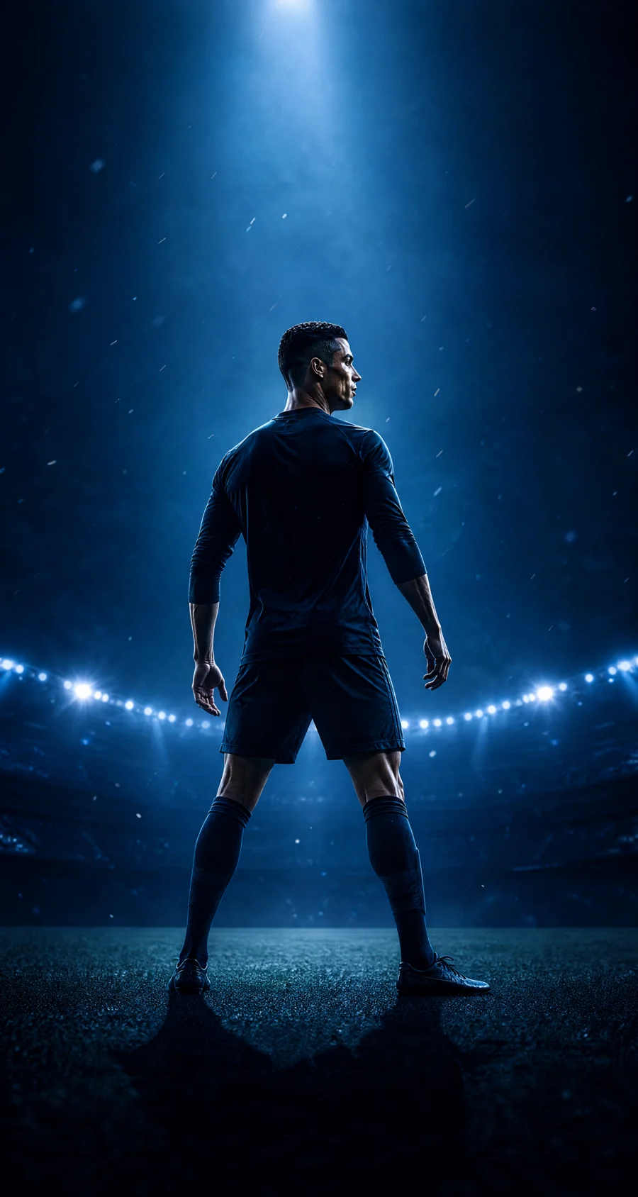 Cristiano Ronaldo 电影感足球巨星平板壁纸