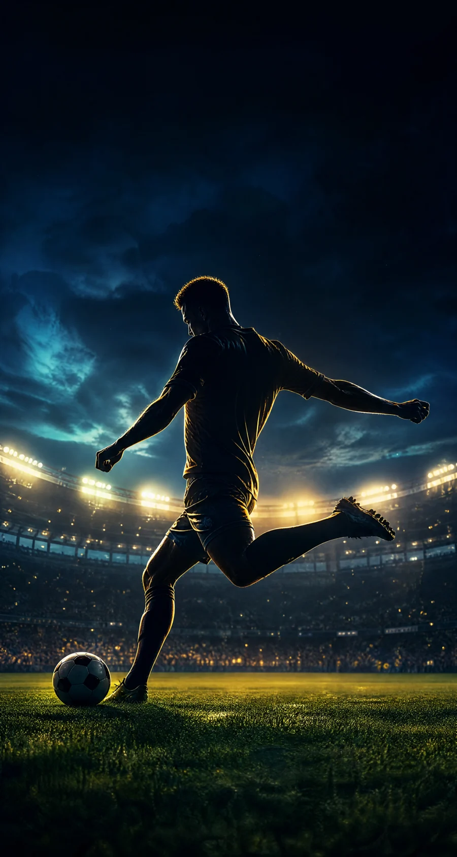 Ronaldo CR7 电影感足球巨星平板壁纸