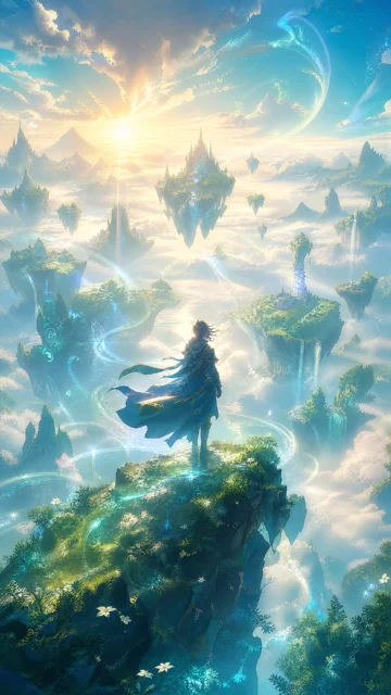 原神幻想云海手机壁纸