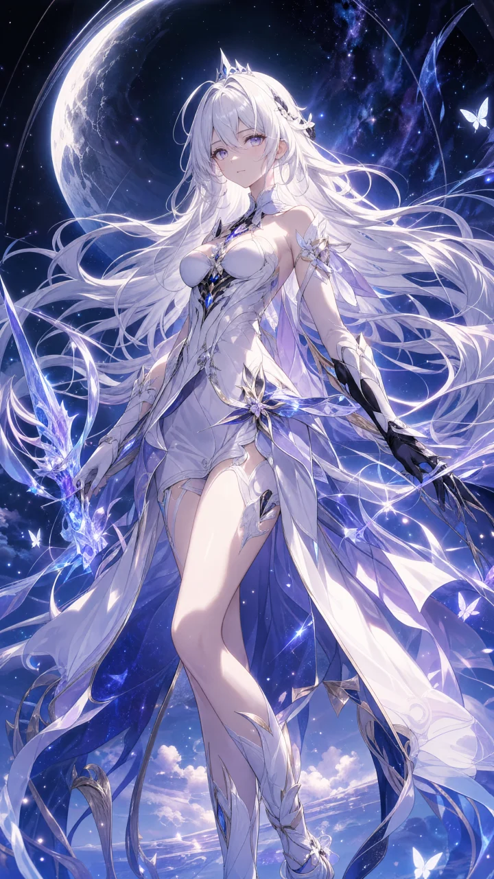 Kiana 月光星尘手机壁纸
