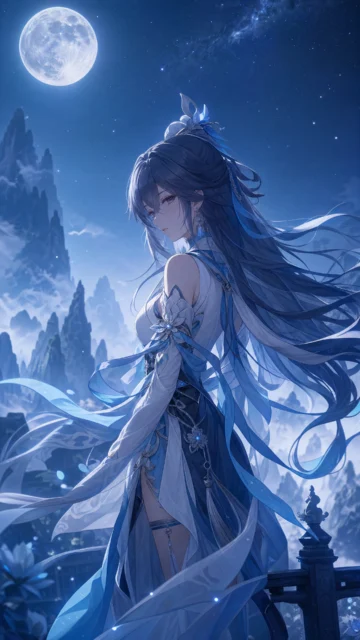 Fu Hua 月华武韵手机壁纸