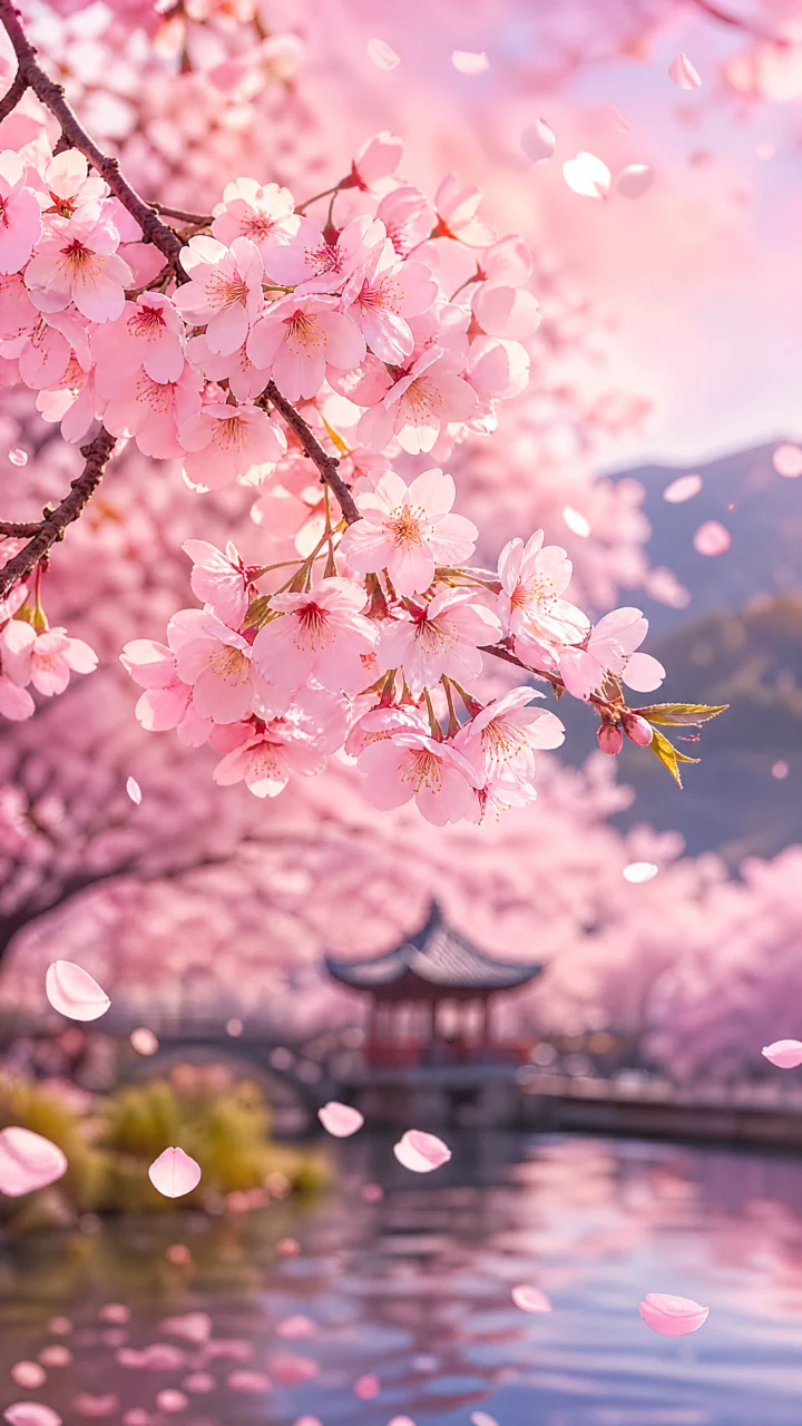 樱花春梦手机壁纸