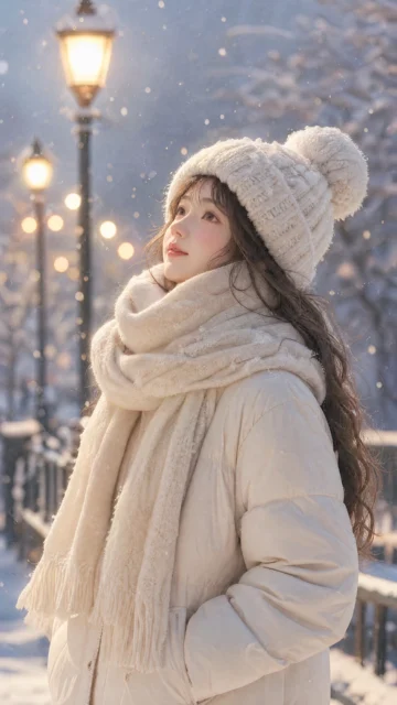 冬服雪景手机壁纸