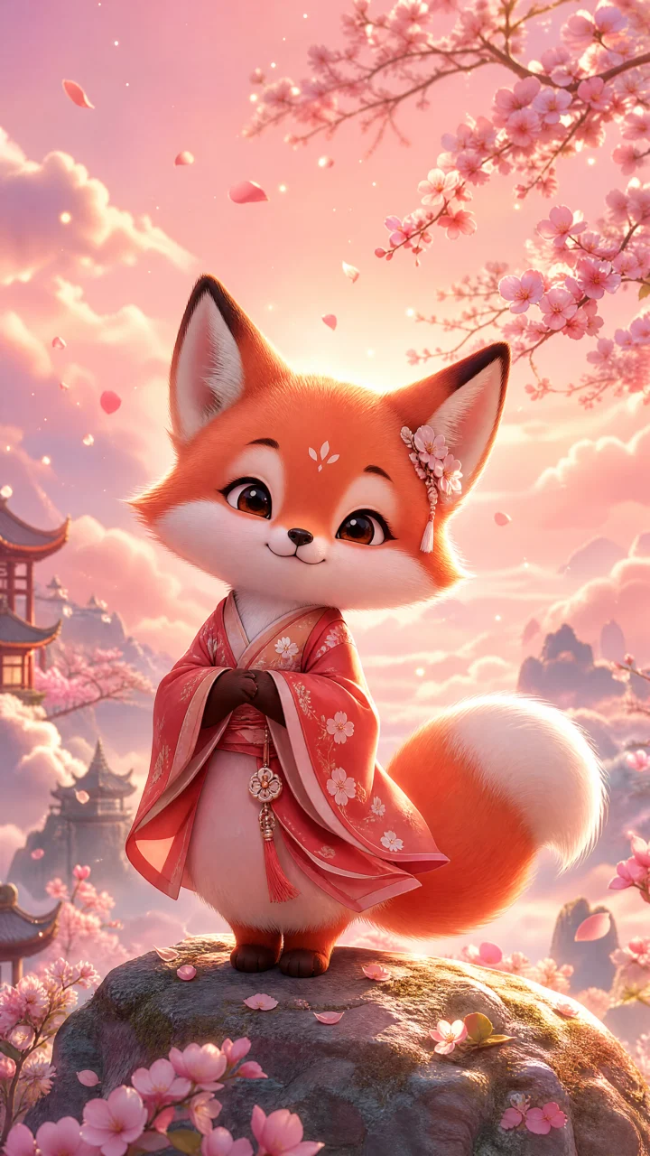 阿狸动漫治愈系手机壁纸