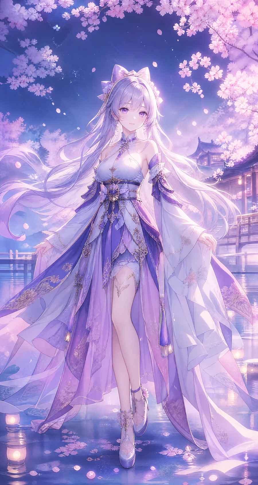 梦幻动漫角色扮演平板壁纸