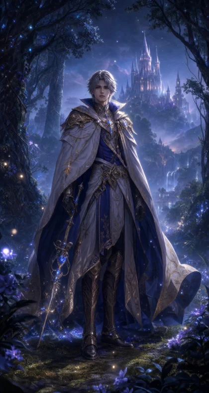 梦幻幻想角色扮演平板壁纸