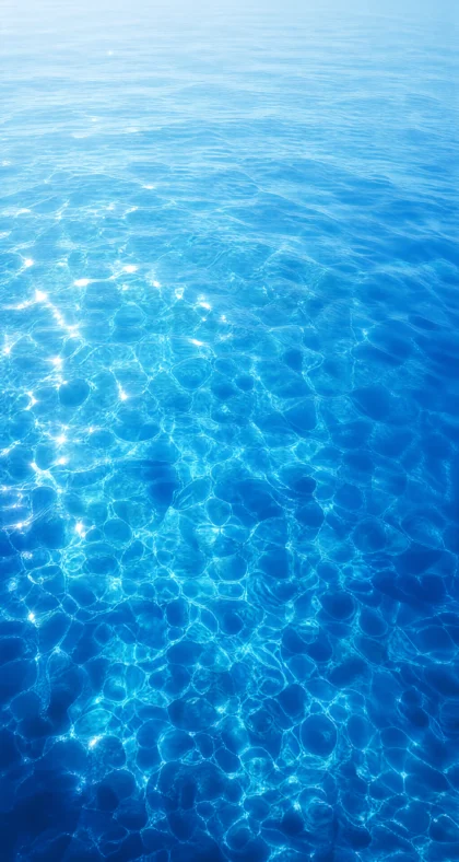 蓝色水域平板壁纸