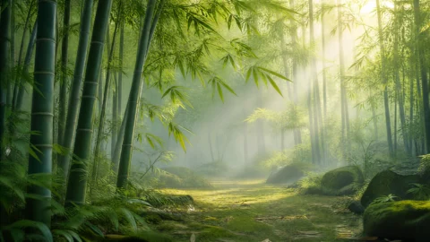 竹林清风桌面壁纸