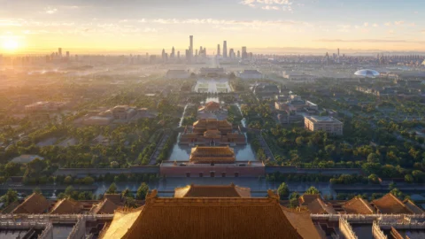 中轴线风光桌面壁纸