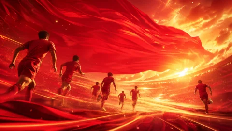 中国队荣耀之光桌面壁纸
