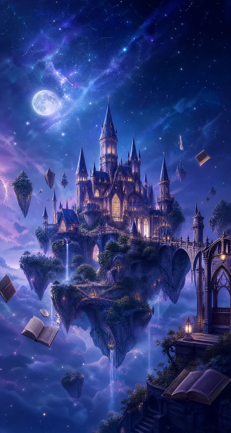 星夜魔法学院平板壁纸
