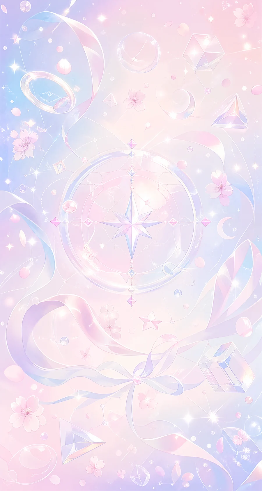 梦幻二次元元素平板壁纸
