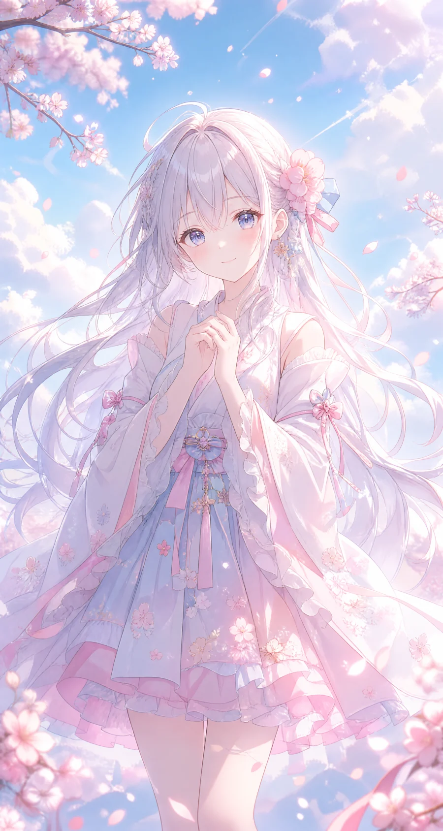梦幻二次元女孩平板壁纸