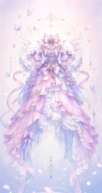 梦幻二次元服饰平板壁纸