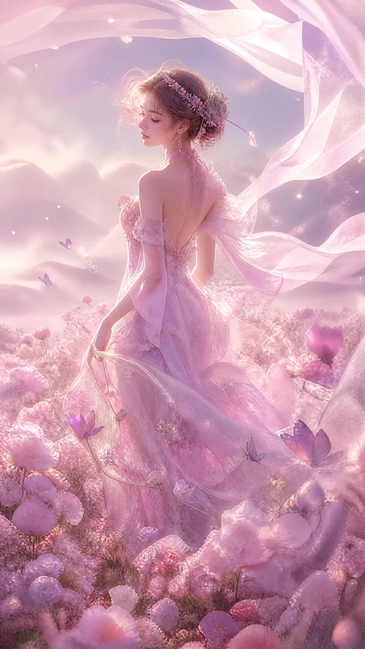 梦幻仙女风手机壁纸