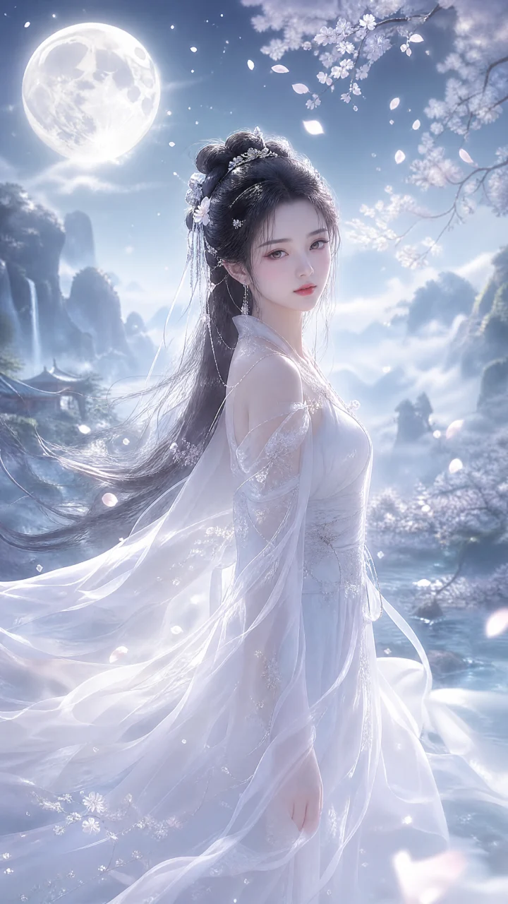 仙气美女唯美手机壁纸