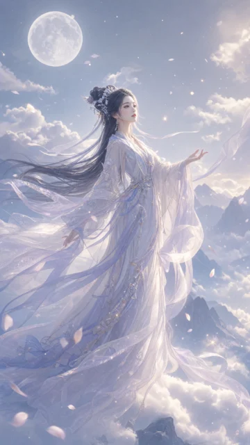 仙袂飘飘古风唯美手机壁纸