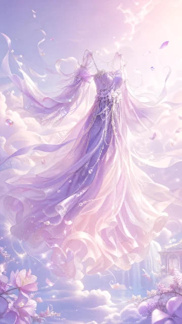 梦幻仙裙手机壁纸