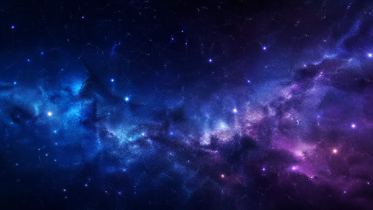 梦幻星光背景桌面壁纸