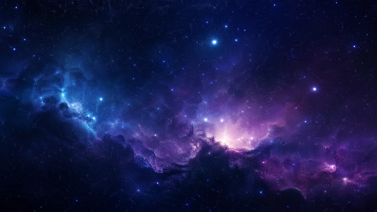 梦幻星光背景桌面壁纸