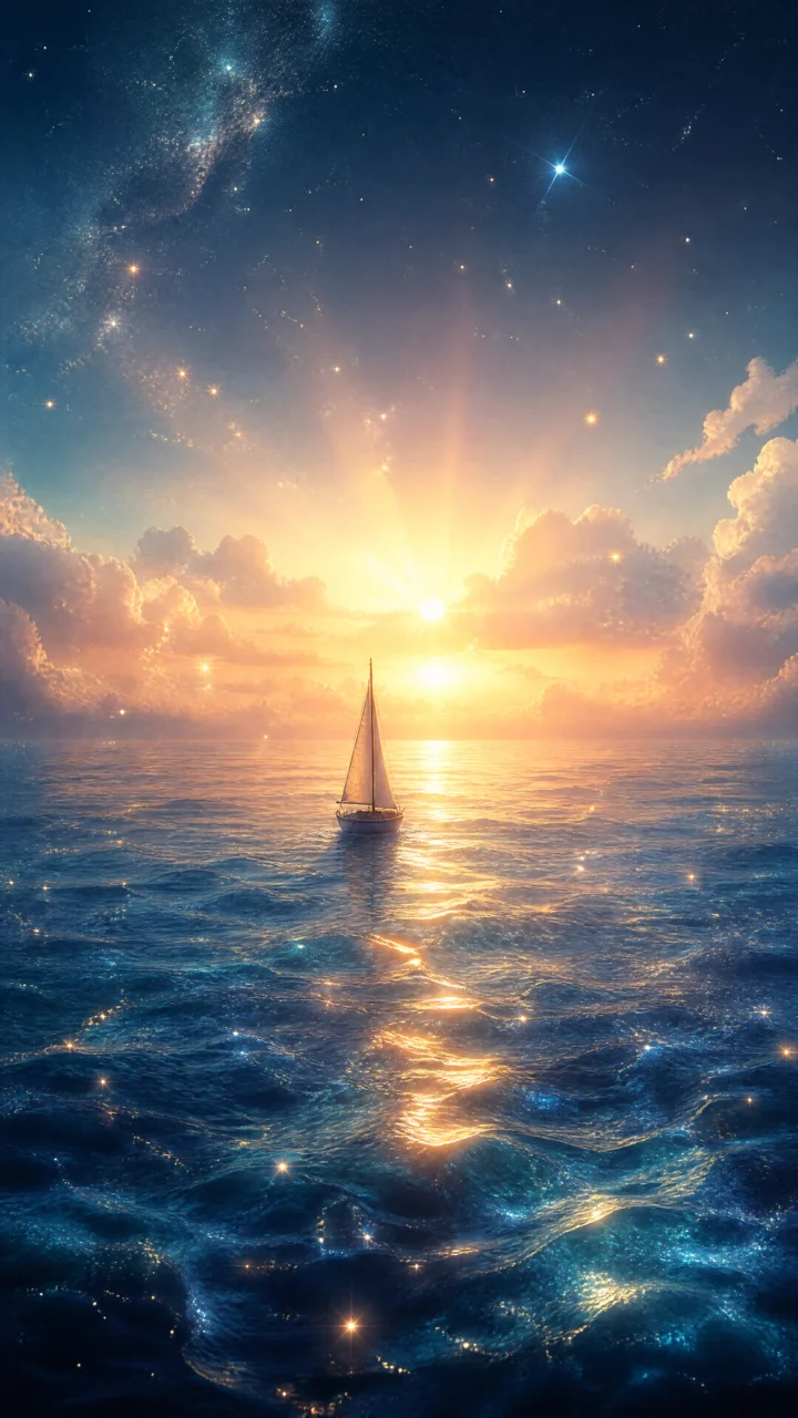 梦想启航星海手机壁纸