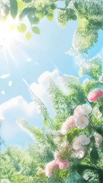 六月盛夏清新手机壁纸