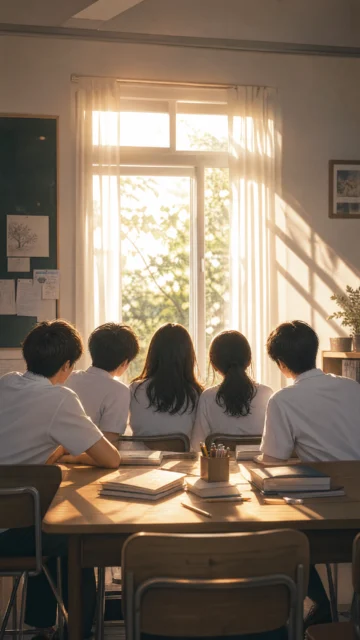 同窗时光手机壁纸