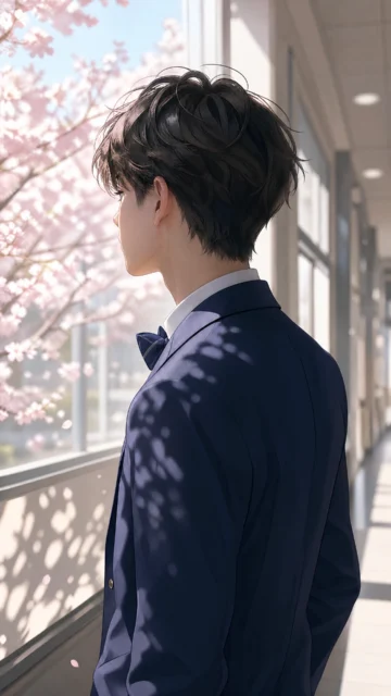 清新学院制服手机壁纸