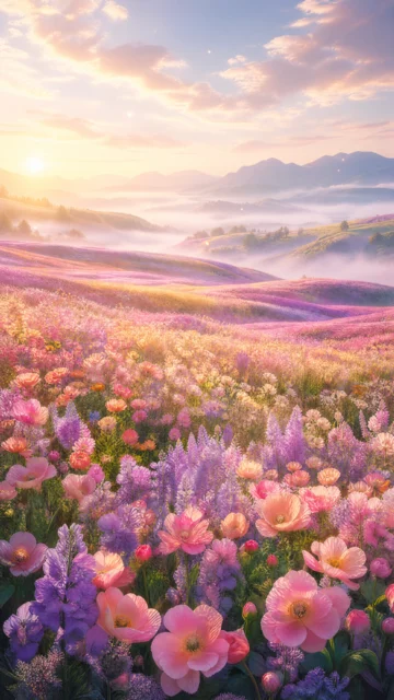 花海世界手机壁纸